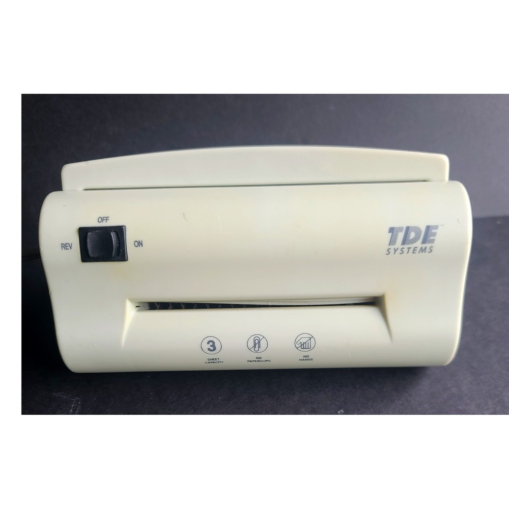 3 Sheet Capacity Mini Paper Shredder MH-69 4763 Desktop Office TDE Systems VIDEO